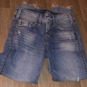 Silver jeans